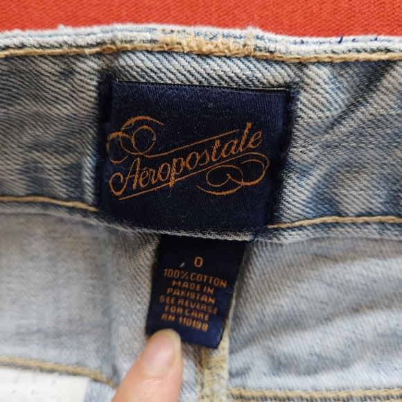 โSOLDโ Aeropostale Denim Skirt 0 - EUC - Picture 4 of 7